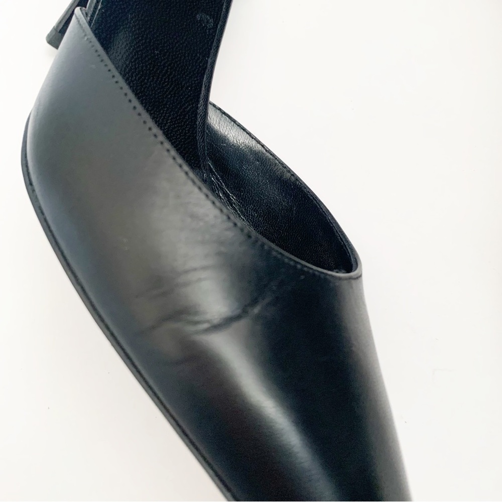 BALENCIAGA LEATHER POINTY D’ORSAY SKINNY HEEL - Picture 5 of 11